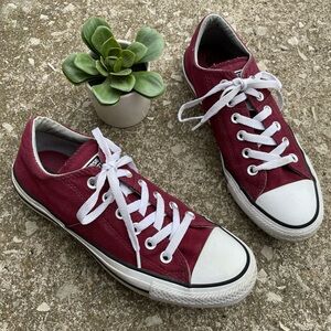 Converse All Star  | Classic Burgundy Canvas Women’s Sneakers